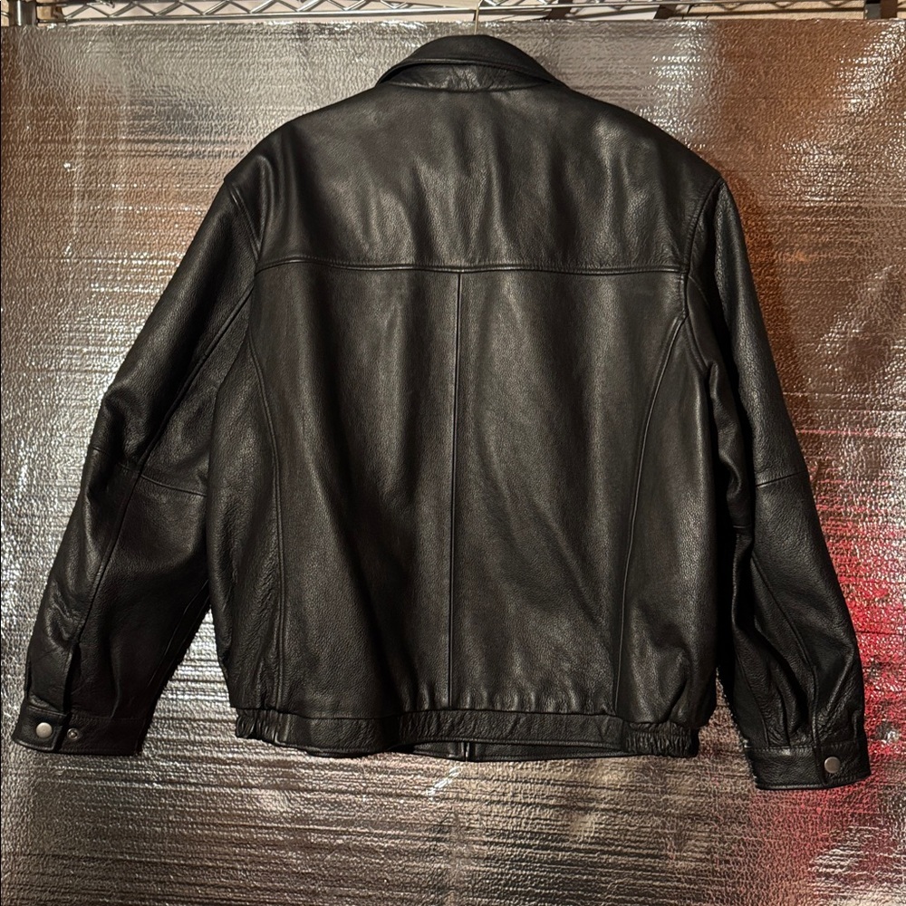 Croft & Barrow Men's Black Bomber Jacket.XL - Picture 5 of 11